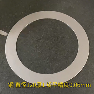 MHT20-600-23超薄板整平機-矯平小鋼圈效果-高精密校平機